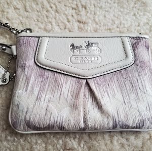 White Coach Wristlet